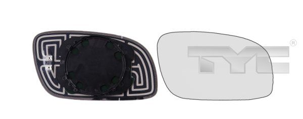 Spiegelglas, Außenspiegel TYC 337-0165-1