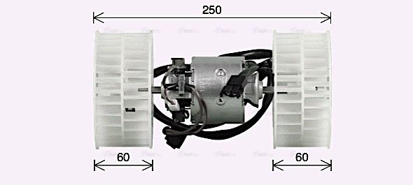 Innenraumgebläse AVA QUALITY COOLING ms8768