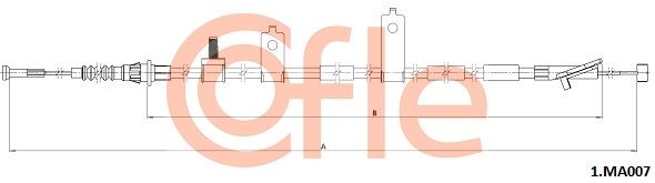 Seilzug, Feststellbremse COFLE 1.ma007