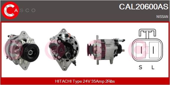 Lichtmaschine Generator Casco CAL20600AS