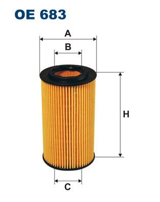 Ölfilter FILTRON oe 683