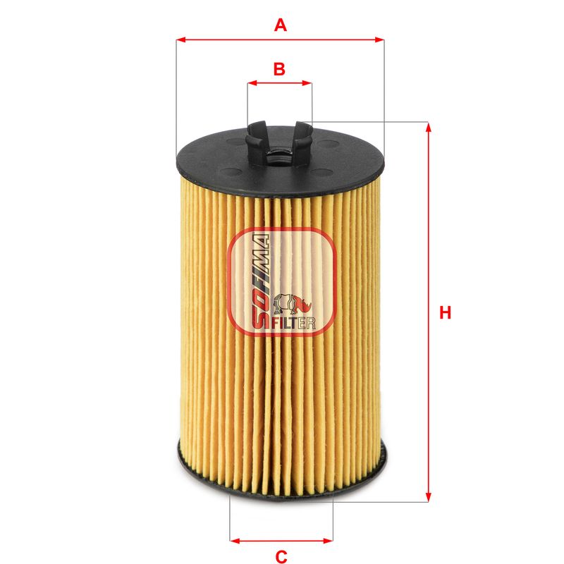 Ölfilter SOFIMA S 5012 PE