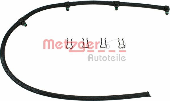 Schlauch, Leckkraftstoff METZGER 0840006
