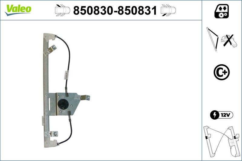 Fensterheber VALEO 850830