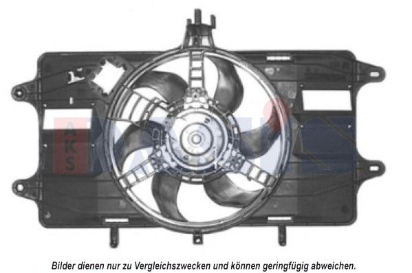 Lüfter, Motorkühlung AKS DASIS 088035N
