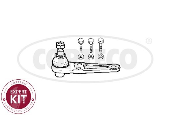 Trag-/Führungsgelenk CORTECO 49400205