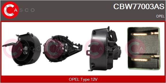 Innenraumgebläse Casco CBW77003AS