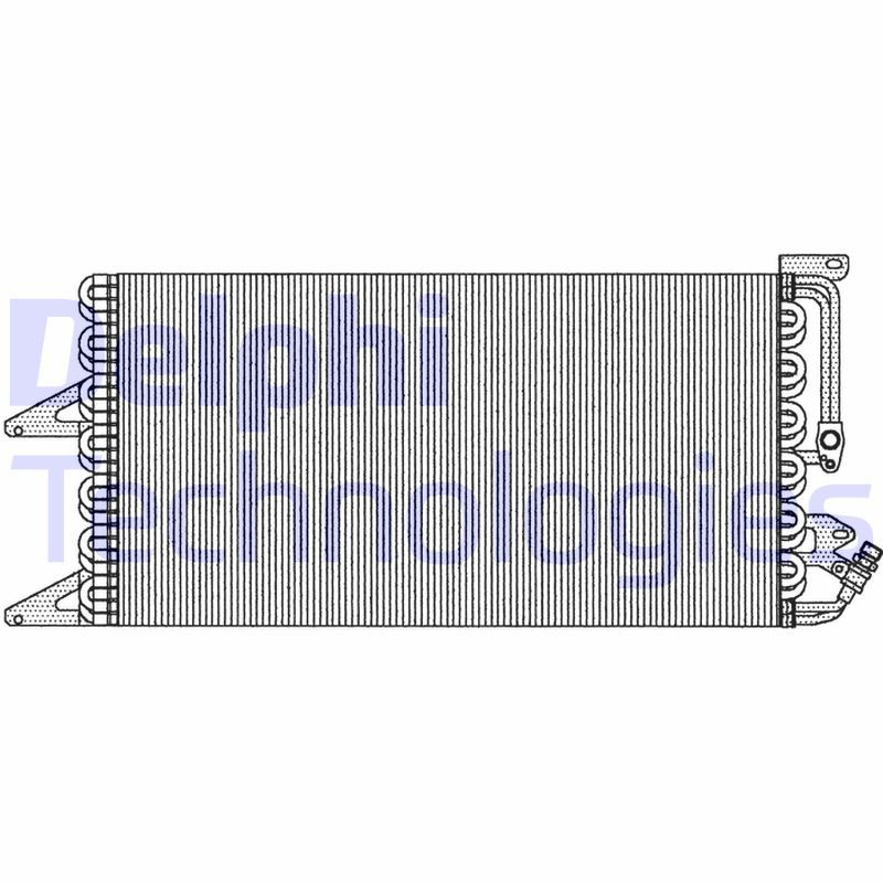 Kondensator, Klimaanlage DELPHI TSP0225102