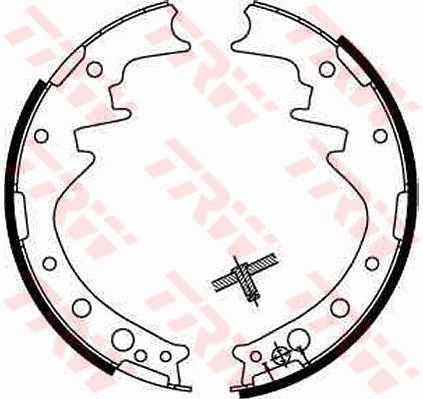 Bremsbackensatz TRW GS8170