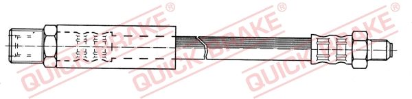 Bremsschlauch QUICK BRAKE 46.301
