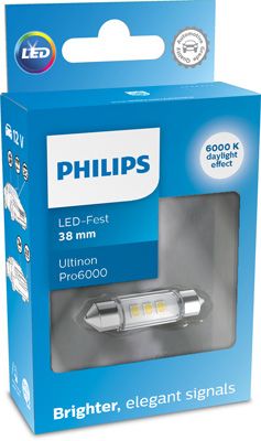 Glühlampe, Kennzeichenleuchte PHILIPS 11854CU60X1