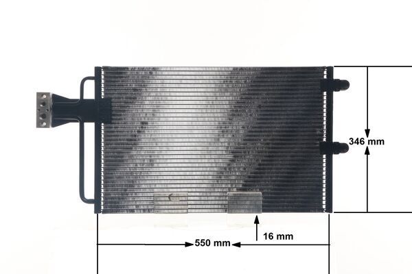 Kondensator, Klimaanlage MAHLE AC151000S