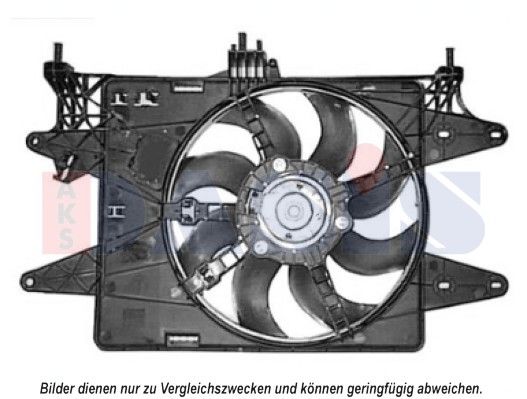 Lüfter, Motorkühlung AKS DASIS 088059N