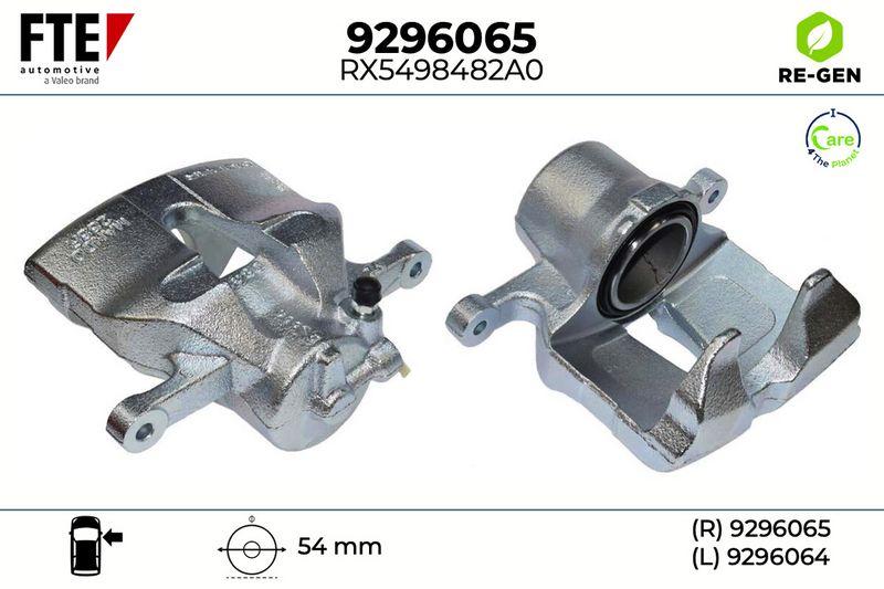 Bremssattel FTE 9296065