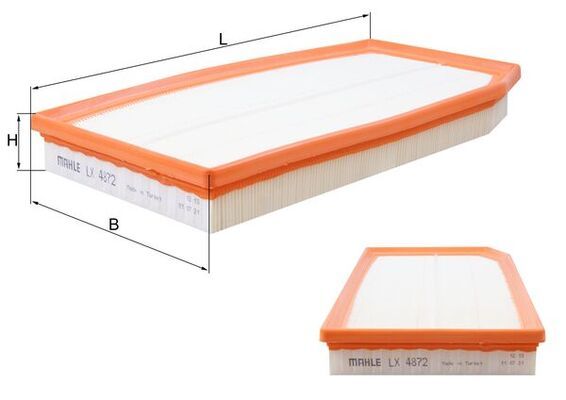 Luftfilter MAHLE LX4872
