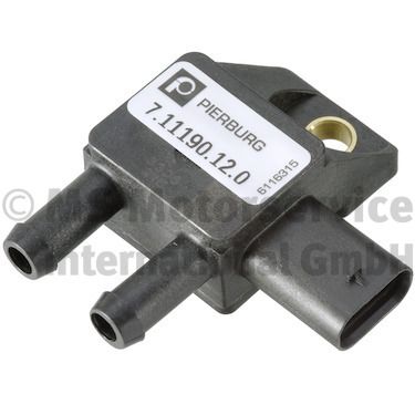Sensor, avgastryck PIERBURG 7.11190.12.0