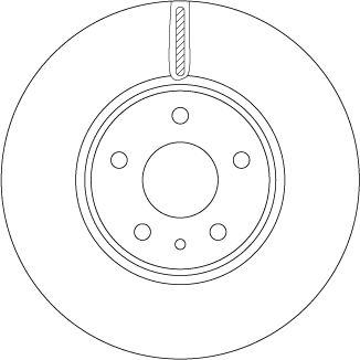 Bremsscheibe TRW DF6811
