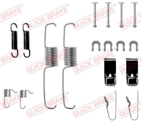 Zubehörsatz, Bremsbacken QUICK BRAKE 105-0534