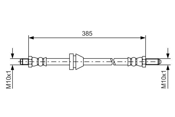 Bremsschlauch BOSCH 1 987 476 021
