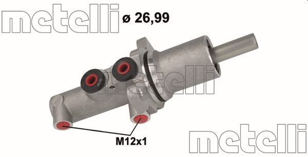 Hauptbremszylinder METELLI 05-1144