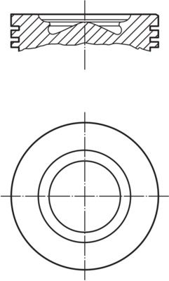 Kolben MAHLE 007PI00170000