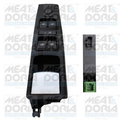 Schalter, Fensterheber MEAT & DORIA 26034
