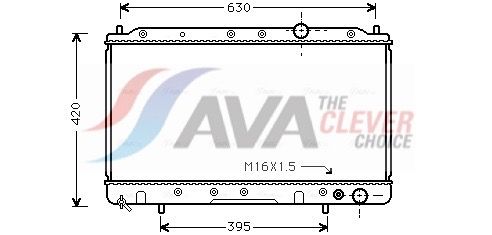 Kühler, Motorkühlung AVA QUALITY COOLING MTA2082
