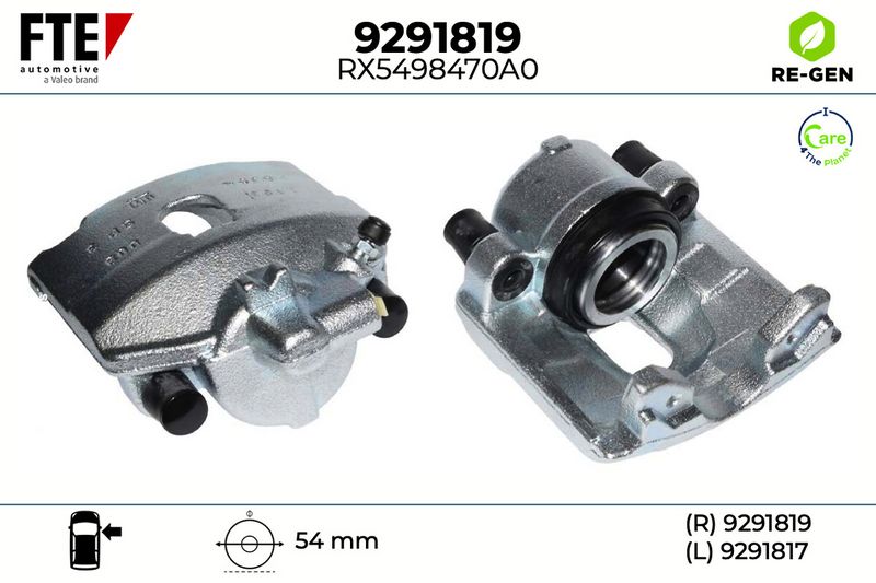 Bremssattel FTE 9291819