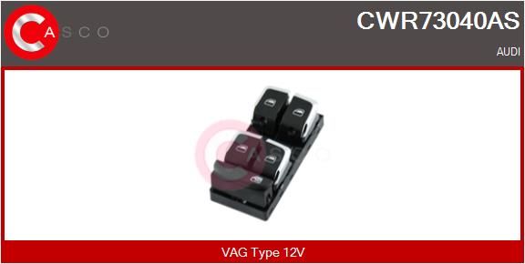Schalter Fensterheber Casco CWR73040AS