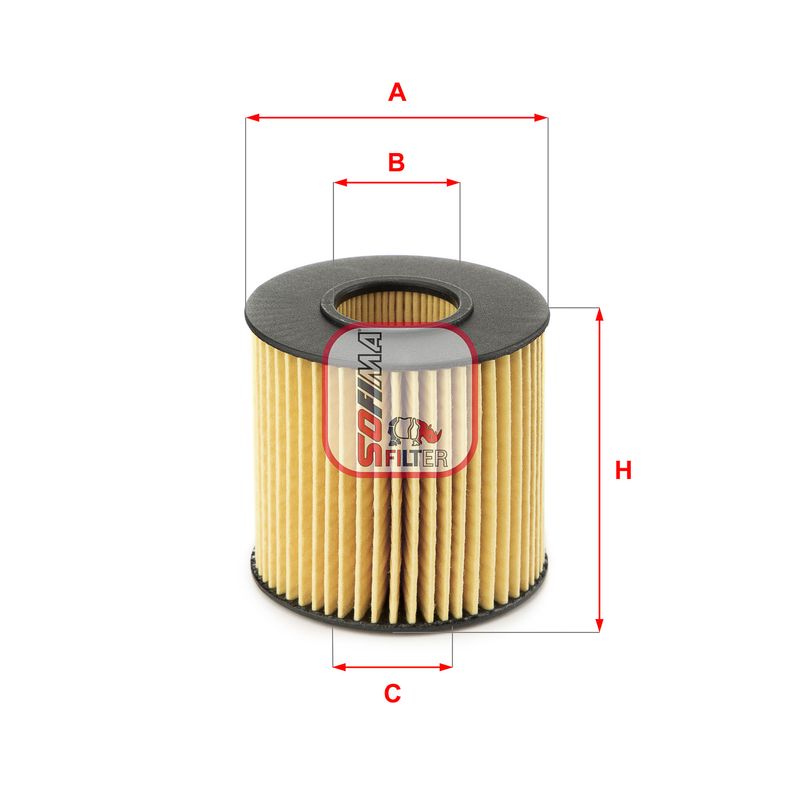 Ölfilter SOFIMA S 5196 PE