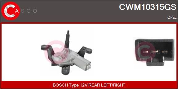 Scheibenwischermotor Casco CWM10315GS