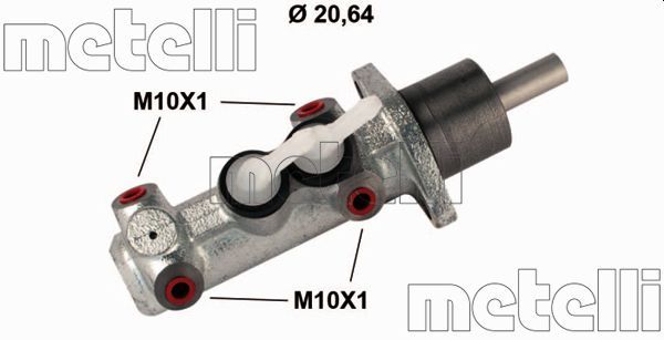 Hauptbremszylinder METELLI 05-0853