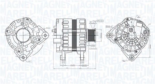 Generator MAGNETI MARELLI 063736095010