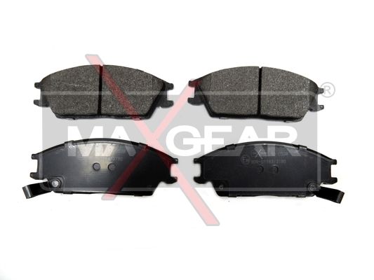 Bremsbelagsatz, Scheibenbremse MAXGEAR 19-0538