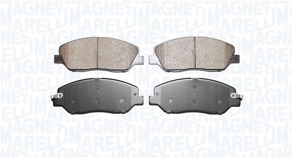 Bremsbelagsatz, Scheibenbremse MAGNETI MARELLI 363916060880