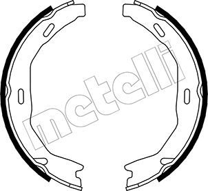 Bremsbackensatz, Feststellbremse METELLI 53-0245