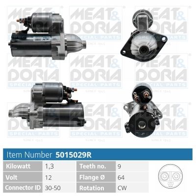 Starter MEAT & DORIA 5015029R