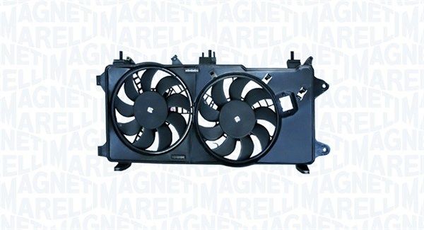Lüfter, Motorkühlung MAGNETI MARELLI 069422718010