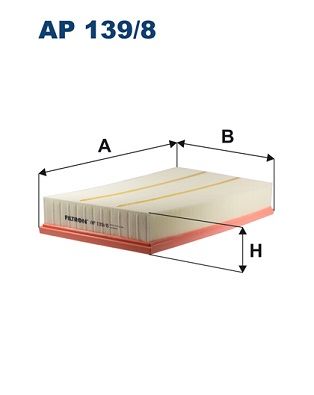 Luftfilter FILTRON ap 139/8