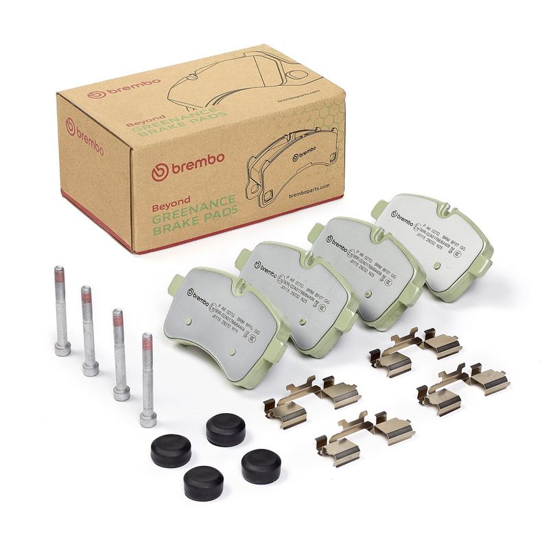 Bremsbelagsatz Bremsbeläge BREMBO P A6 027G