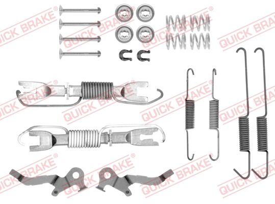Zubehörsatz, Bremsbacken QUICK BRAKE 105-0002S