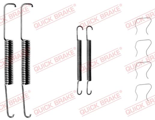 Zubehörsatz, Bremsbacken QUICK BRAKE 105-0508