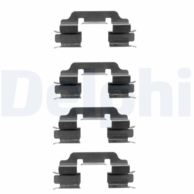 Zubehörsatz, Scheibenbremsbelag DELPHI LX0377