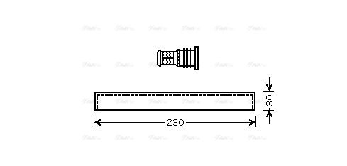 Trockner, Klimaanlage AVA QUALITY COOLING dud061