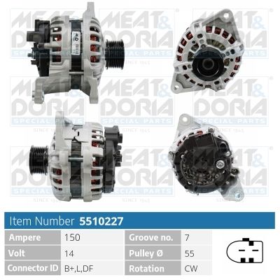 Generator MEAT & DORIA 5510227