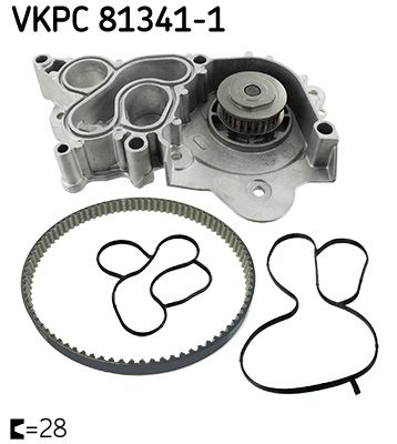 Wasserpumpe, Motorkühlung SKF VKPC81341-1