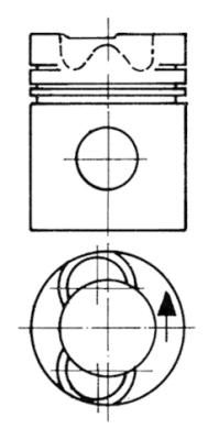 Kolben KOLBENSCHMIDT 93398600