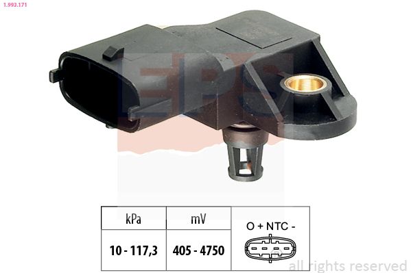 Luftdrucksensor, Höhenanpassung EPS 1-993-171