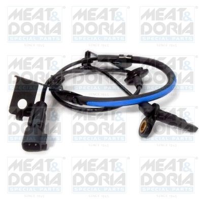 Sensor, Raddrehzahl MEAT & DORIA 90617
