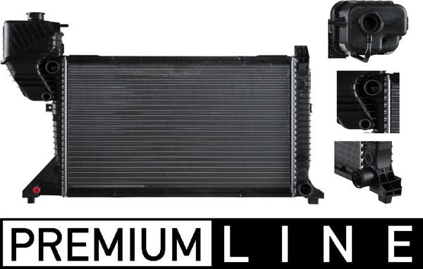 Kühler, Motorkühlung MAHLE CR727000P